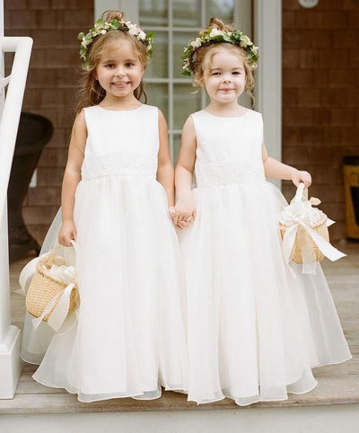 Sweet Floor Length Flower Girl Dresses for Wedding Party