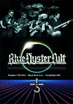 BLUE OYSTER CULT Live At The Hard Rock Live, Northfield, OH 10.17.2014 DVD