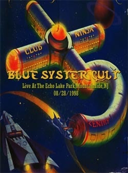 BLUE OYSTER CULT Live At The Echo Lake Park, In Mountainside, NJ 08.28.1998 DVD
