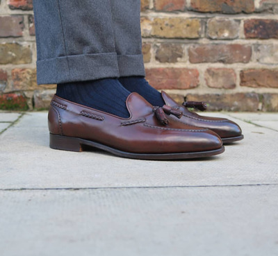 New Men Burgundy Shoes, Men's Tussles Dress Leather Shoes 2020