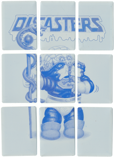 KINGSLEY Hiss 9 Plate Puzzle Sets