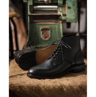 Handmade Black Leather Boots, Ankle Chukka Boots Men, Mens Climber Boots