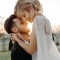 Unique Ivory Boho Wedding Dresses, Long Beach Wedding Dresses,512 - Thumbnail 1