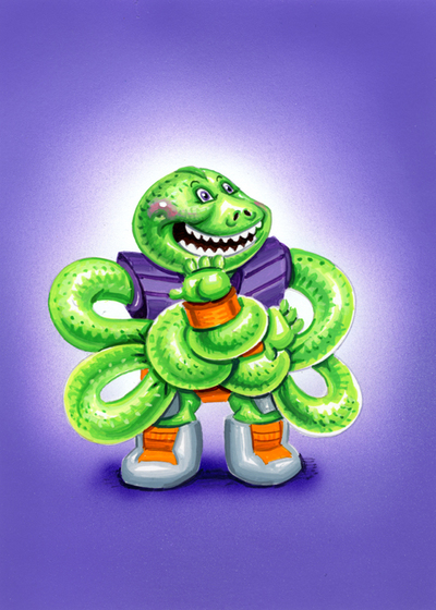 Sssqueezed LUIS / Viper PIPER Final Art - Disasters of the Universe 2020