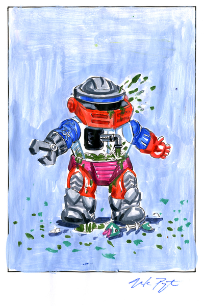 Slobby ROBBY / Garbage Dispose AL Color Rough - Disasters of the Universe 2020