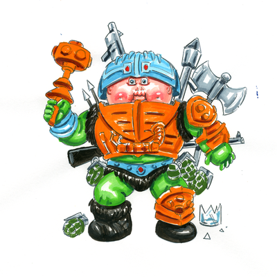 MOC Back Art DAN at Arms - Disasters of the Universe 2020