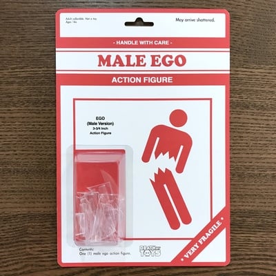 Male Ego Action Figure (Broken)