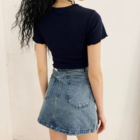 Crescent Moon Sun Print Flounce Tee - Thumbnail 6