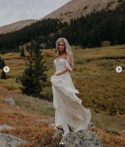 Gorgeous Mermaid Sweetheart Tulle Lace Wedding Dresses with Appliques