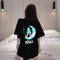 Reflective Hologram Sailor Moon Print Tee - Thumbnail 1