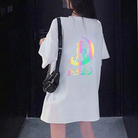 Reflective Hologram Sailor Moon Print Tee - Thumbnail 2