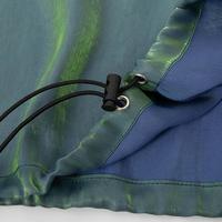 Holographic Reflective Drawstring Hooded Top - Thumbnail 5