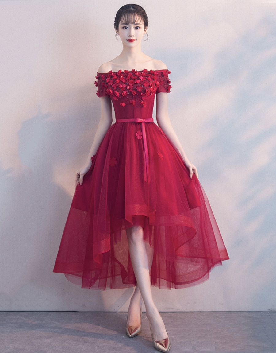 Cute tulle short prom dress cocktail dress