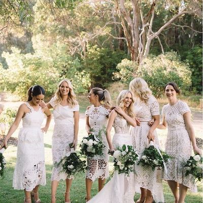 Mermaid sweetheart lace wedding gown bridal dress - Thumbnail 4