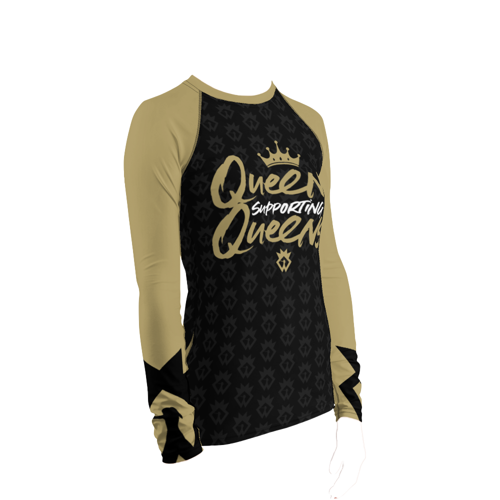 Queens Supporting Queens rash guard