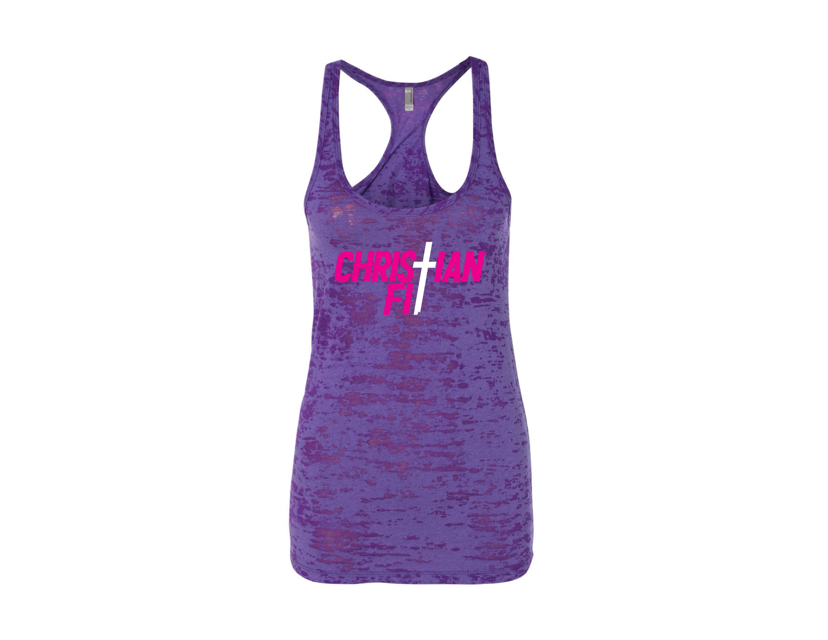 CFit women's racerback purple tank tops