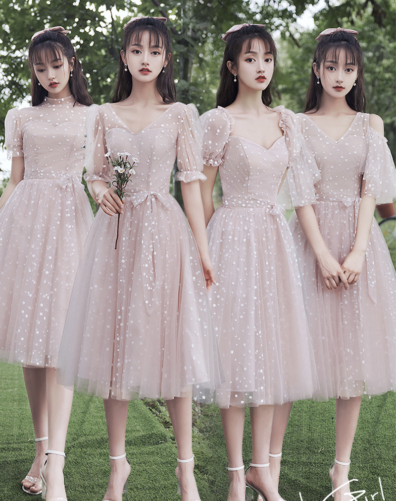 Cute tulle short prom dress party dress