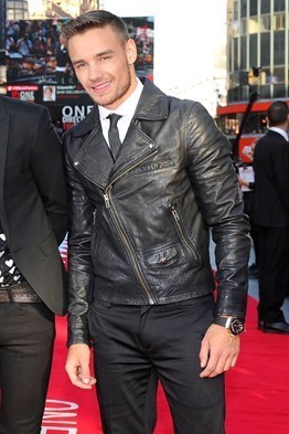 Handmade Liam Payne Leather Jacket Celebrities Leather Jackets Men Biker Jackets