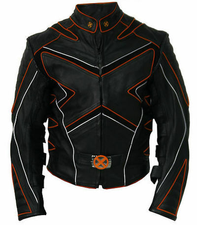 XMEN New Motorbike Racing Biker Leather Jacket Motorcycle Leather Jackets