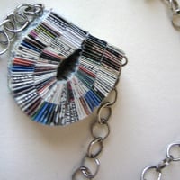Eco Chic Horseshoe Necklace - Thumbnail 4