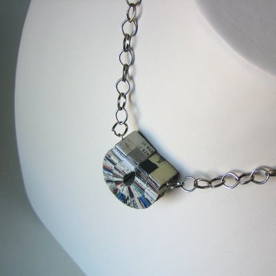 Eco Chic Horseshoe Necklace