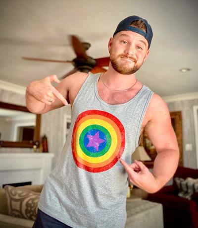 Rainbow Shield Tank Top