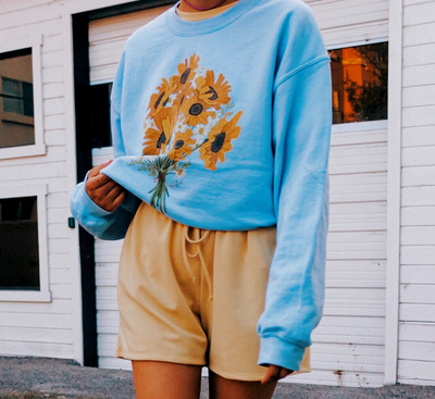 Sunny Bouquet Pullover