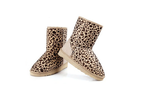 Leopard Snow Boot