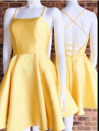 SP1067,Off Shoulder Pink Satin Short Prom Party Dress, Sexy Backless Short Homecoming Dress 2020