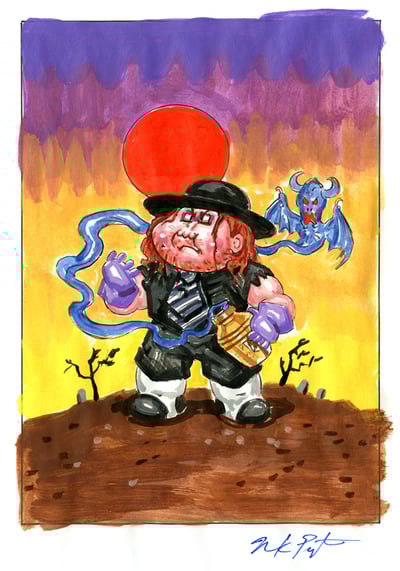 Morbid MARK / Grave ROBERT Color Rough - Horrorible Kids - Series 5 2020