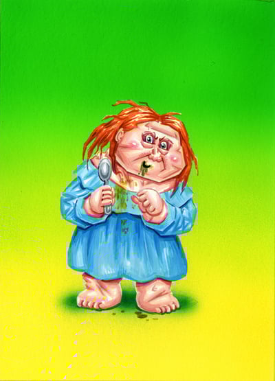 Lesion of ZELDA / BETTE Ridden Final Art - Horrorible Kids - Series 5 2020