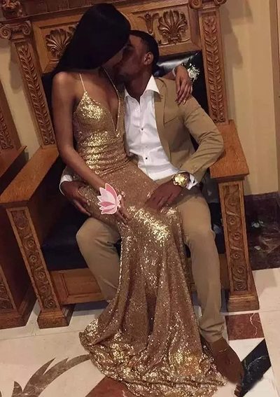 SP1111,Sparkly Spaghetti Straps Long Prom Dresses Evening Dresses