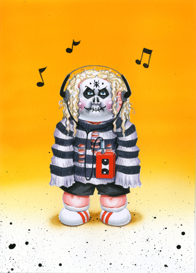 LOURDES of Salem / Scary SHERRI Final Art - Horrorible Kids - Series 5 2020