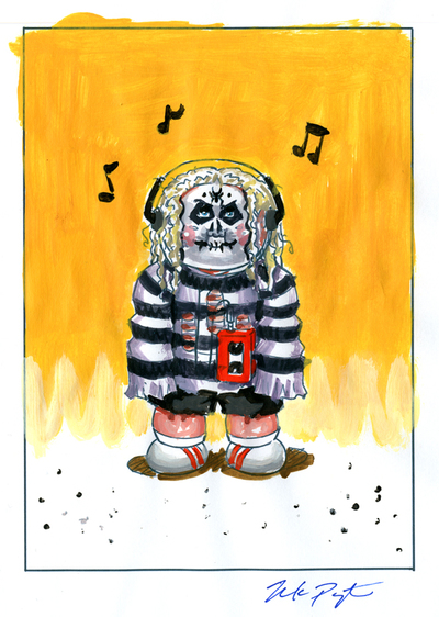 LOURDES of Salem / Scary SHERRI Color Rough - Horrorible Kids - Series 5 2020