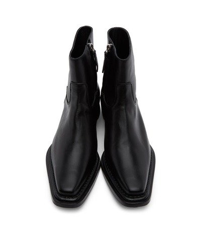 Handmade Black Boot Leather Men,s Boot,Dress Ankle Boot, Oxford Boot