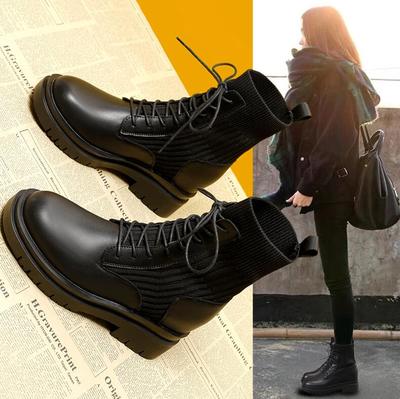 2020 New Autumn Shoes Boots Snow Fall And Winter Plus Velvet Heightened Boots H7652