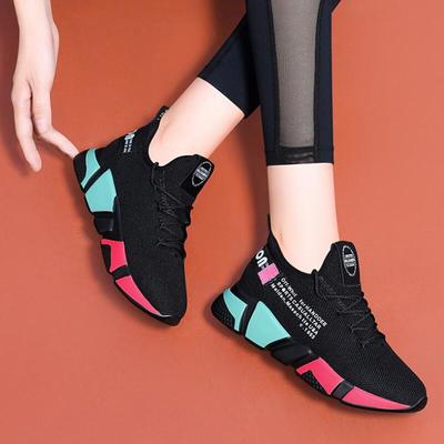 Women's Shoes Ladies Sports New Versatile Breathable Mesh Shoes Casual F7654