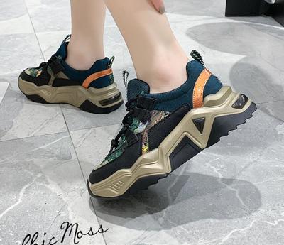 2020 Autumn New Korean Casual Platform All-Match Women's Shoes H8752