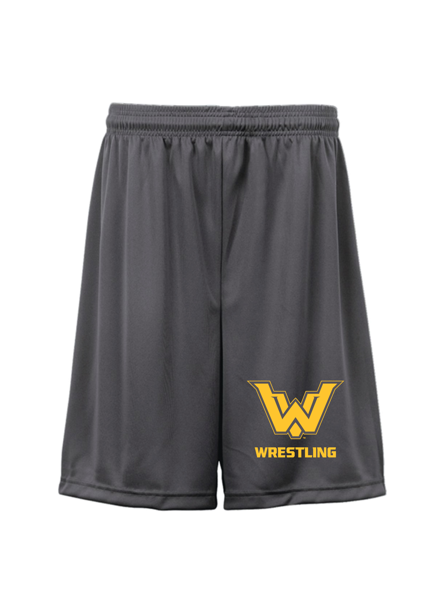 Walker Valley Wrestling graphite 7in shorts