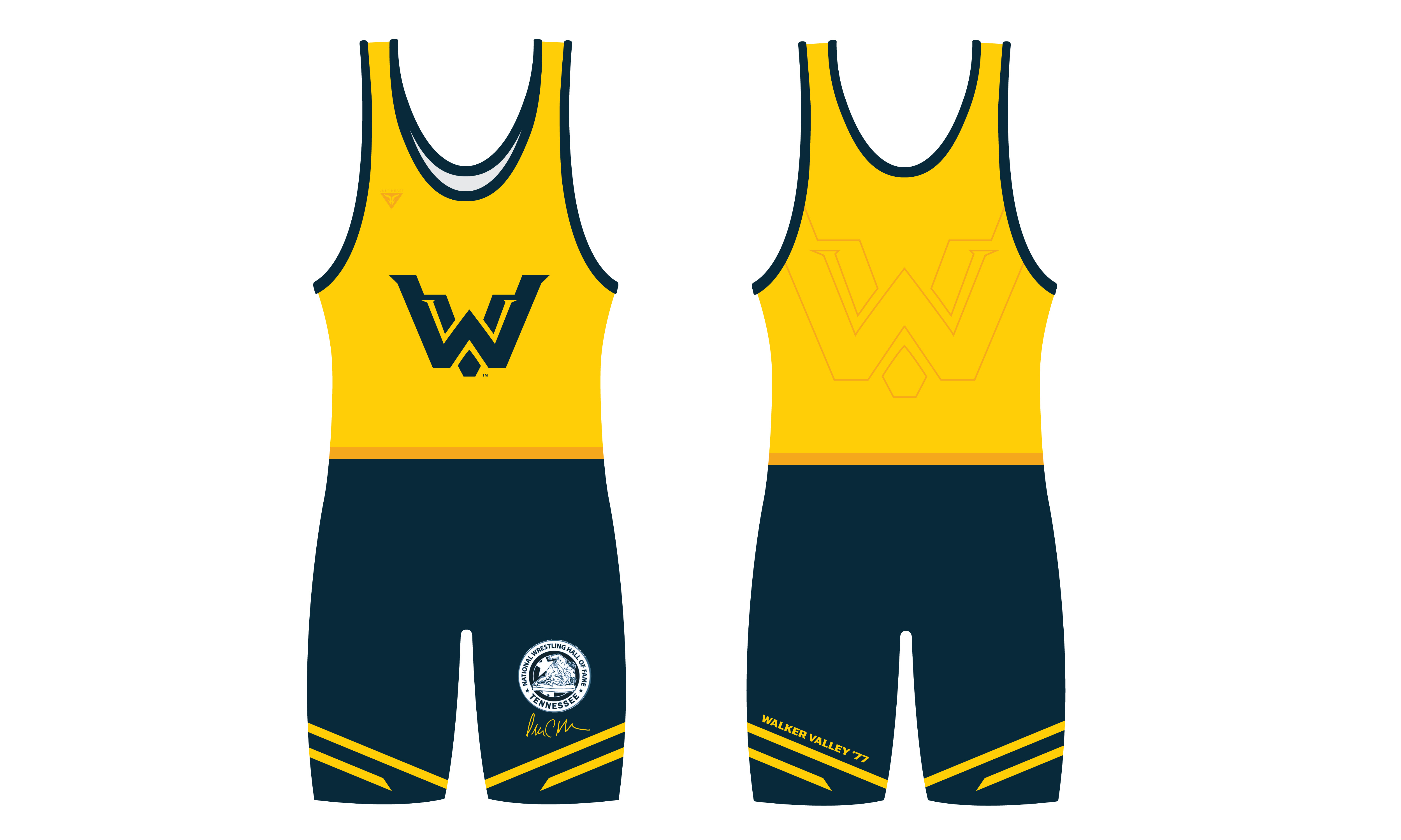 Walker Valley Wrestling singlets