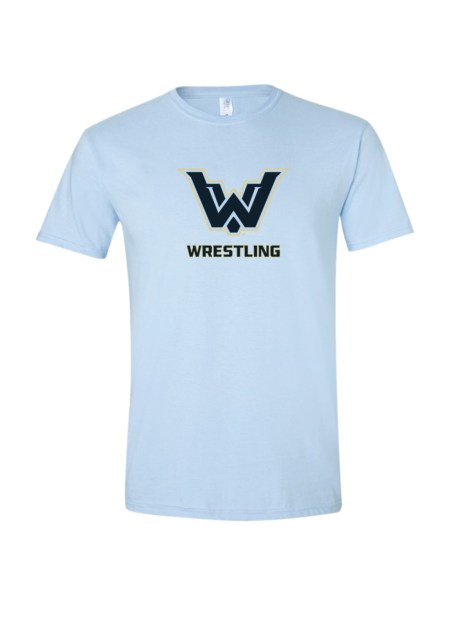 Walker Valley Wrestling light blue tee