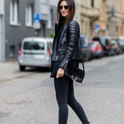 Women New Motorcycle Soft Genuine Lambskin Leather Zipper Biker Slim Fit Jacket