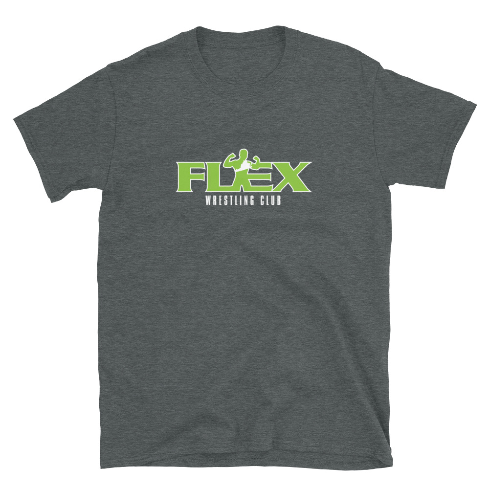 Flex Wrestling dark grey t-shirt