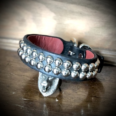 2 Row Small Dome Studs Cuff