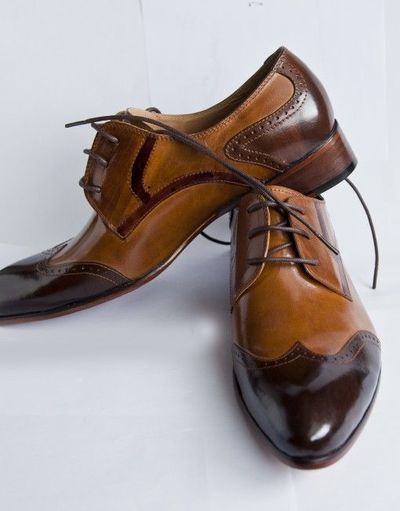 Outclass Oxfords Two Tone Wingtip Lace Up Men's Christmas Limited Edition Sale Shoes