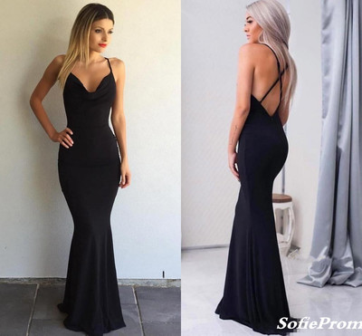SP1399,Black Prom Dress,Simple Prom Dress,Mermaid Prom Dress,2021 Prom Dress