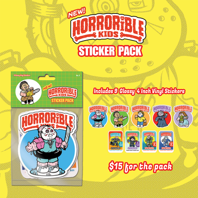 Horrorible Kids - Sticker Pack