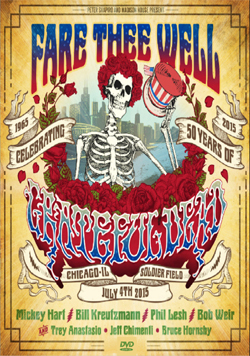 GRATEFUL DEAD Live At The Soldier Field, Chicago, IL. 07.04.2015 2DVDs