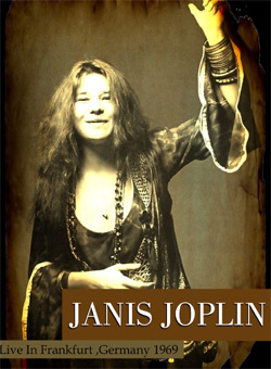 JANIS JOPLIN Live In Frankfurt ,Germany 04.12.1969 DVD