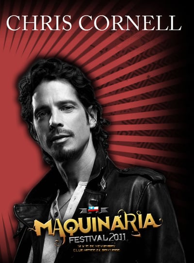 CHRIS CORNELL Live At The Maquinaria Festival, Santiago De Chile 11.12.2011 DVD